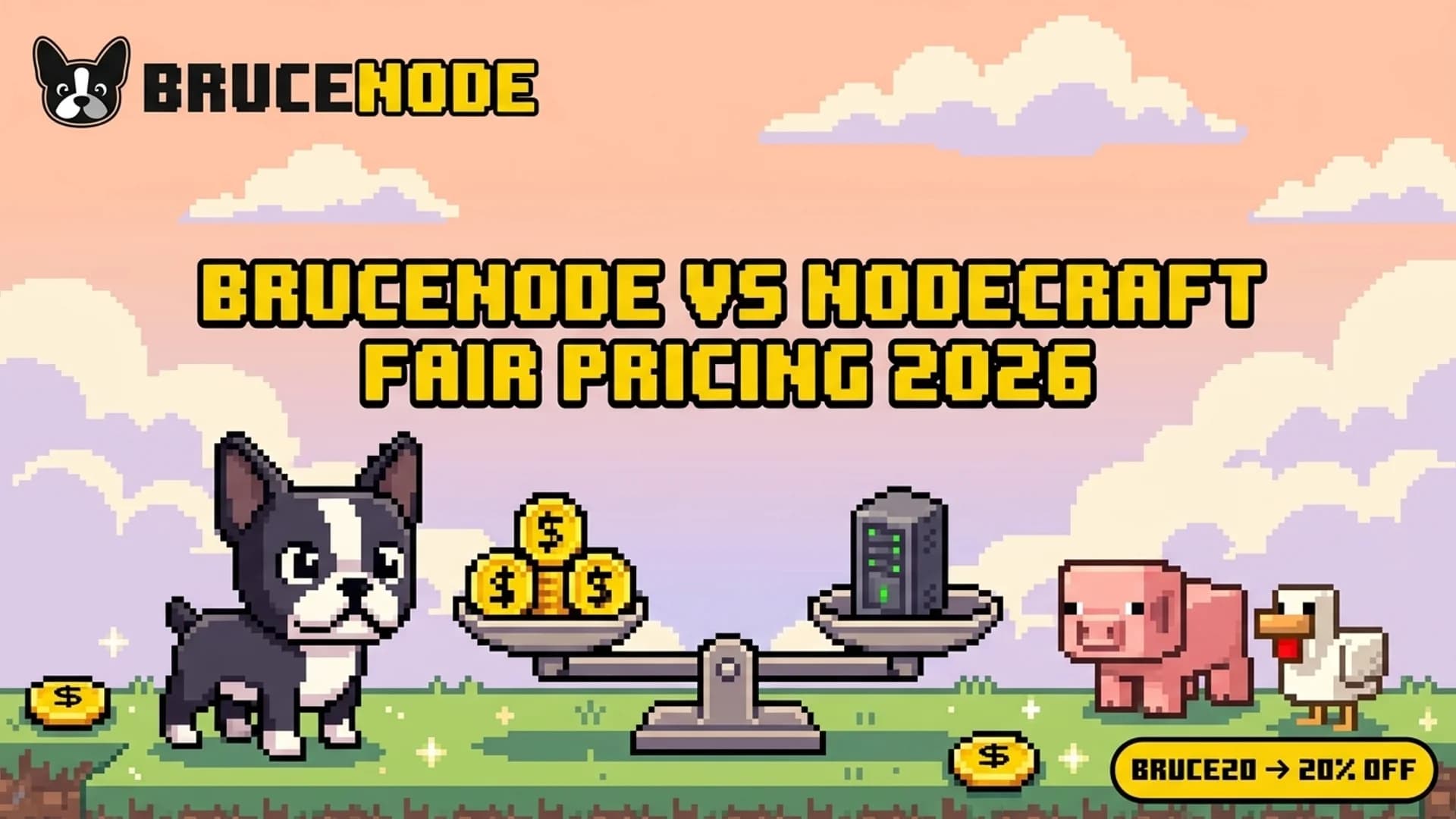 BruceNode vs Nodecraft | Honest 2026 Comparison