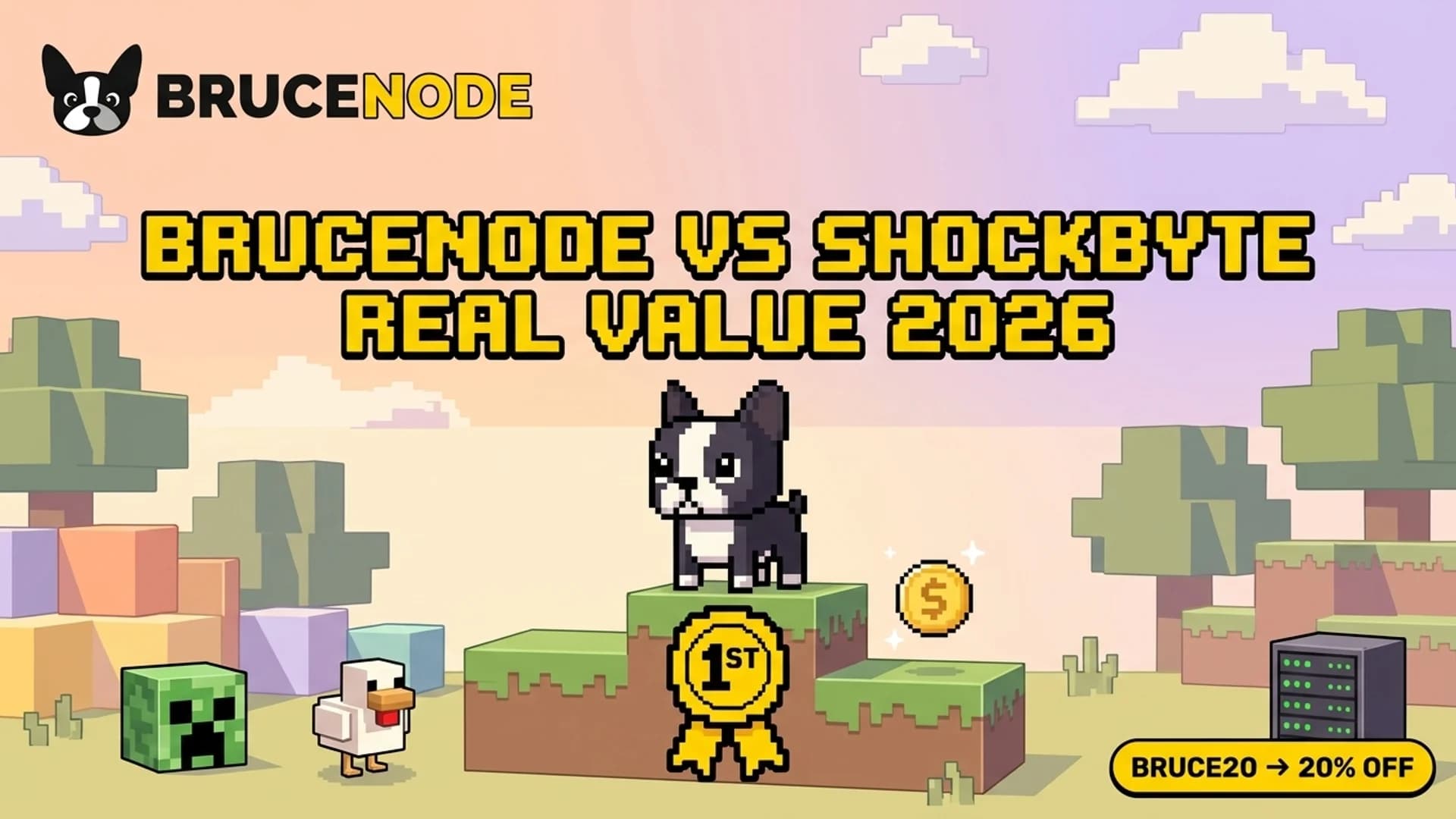 BruceNode vs Shockbyte | Who Is Actually Cheaper in 2026