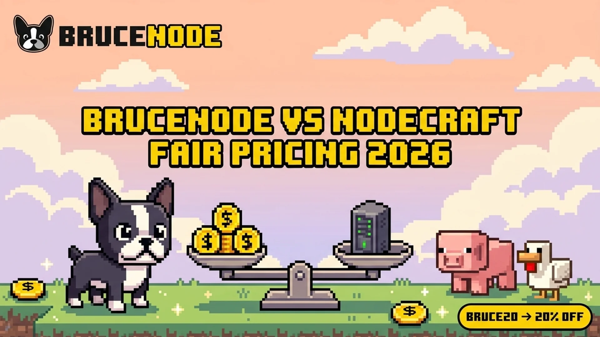 BruceNode vs Nodecraft | Honest 2026 Comparison